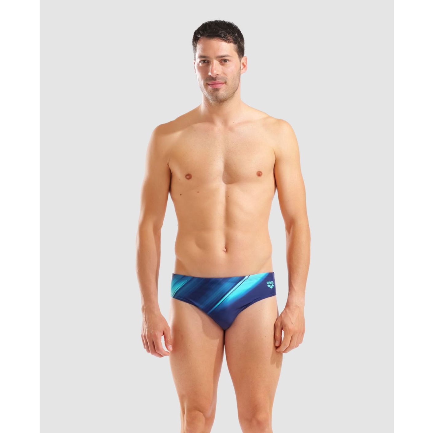 Arena Slip da nuoto Light Navy/Multi da Uomo