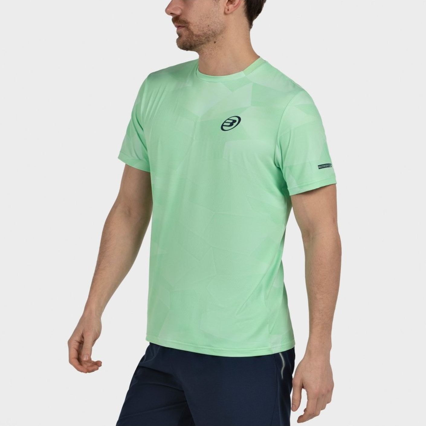 Bullpadel T-Shirt Manin Verde Acido da Uomo