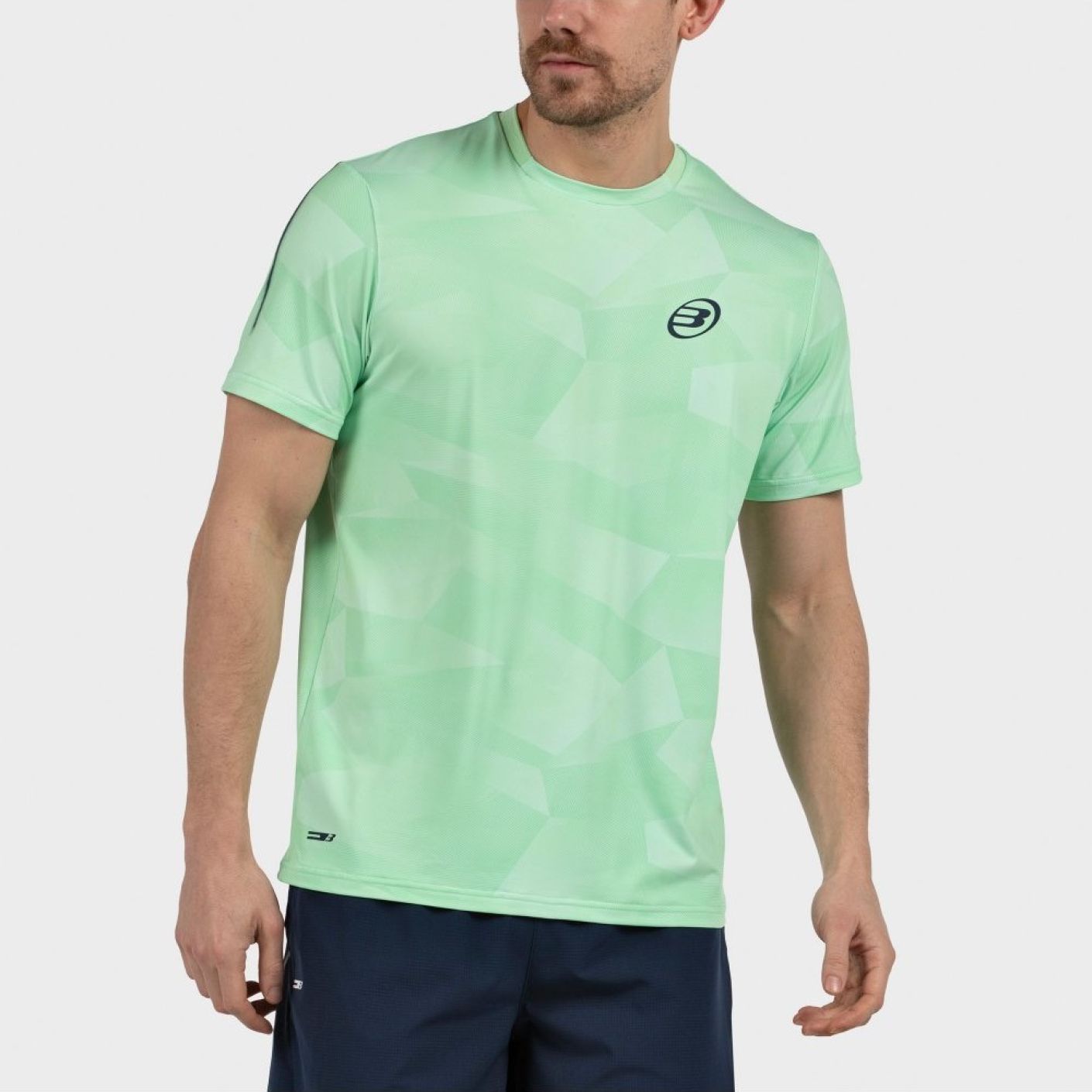 Bullpadel T-Shirt Manin Verde Acido da Uomo