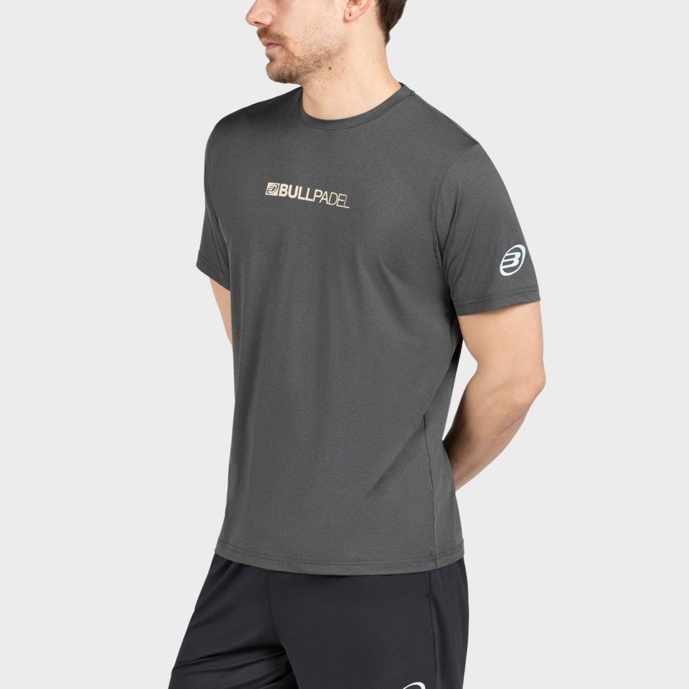 Bullpadel T-Shirt Coledil Antracite da Uomo
