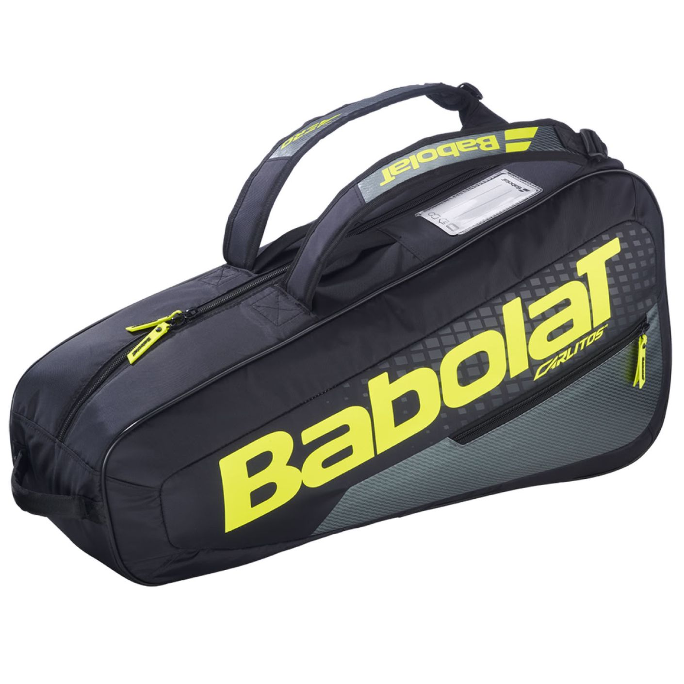 Babolat Porta racchette RH Carlitos Junior Nero/Giallo Fluo