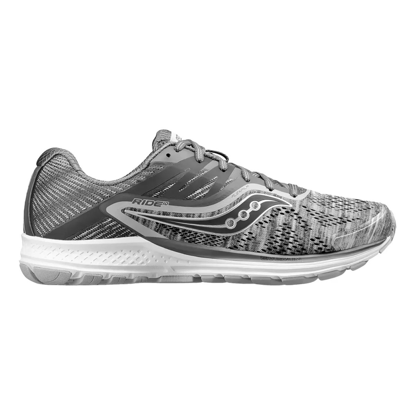 Saucony Ride 10 Grey da Uomo OUTLET