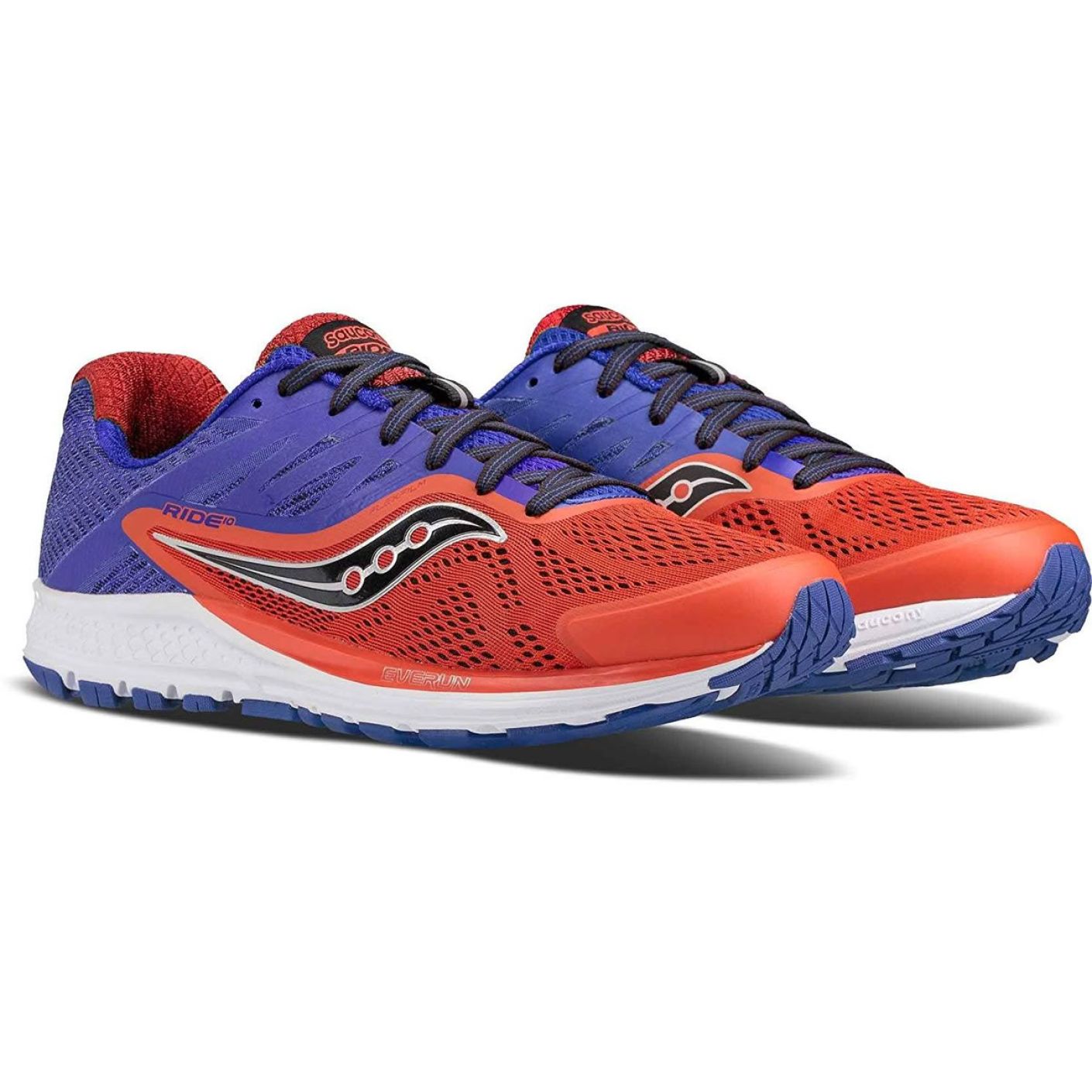 Saucony Ride 10 Orange/Blu da Uomo OUTLET