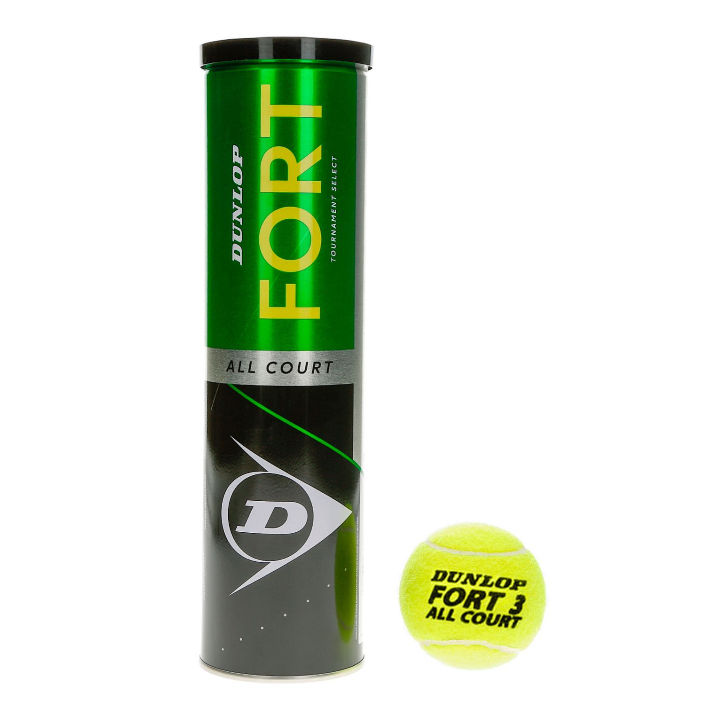 Dunlop Fort All Court Tournament Select Ball Tube