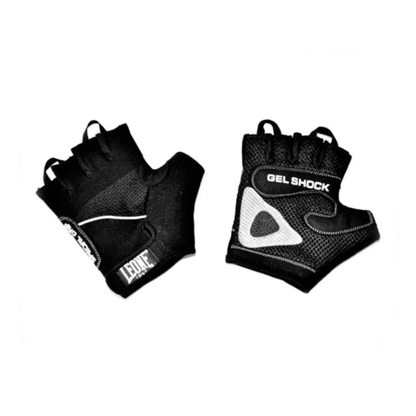 Leone Black Gym Gloves