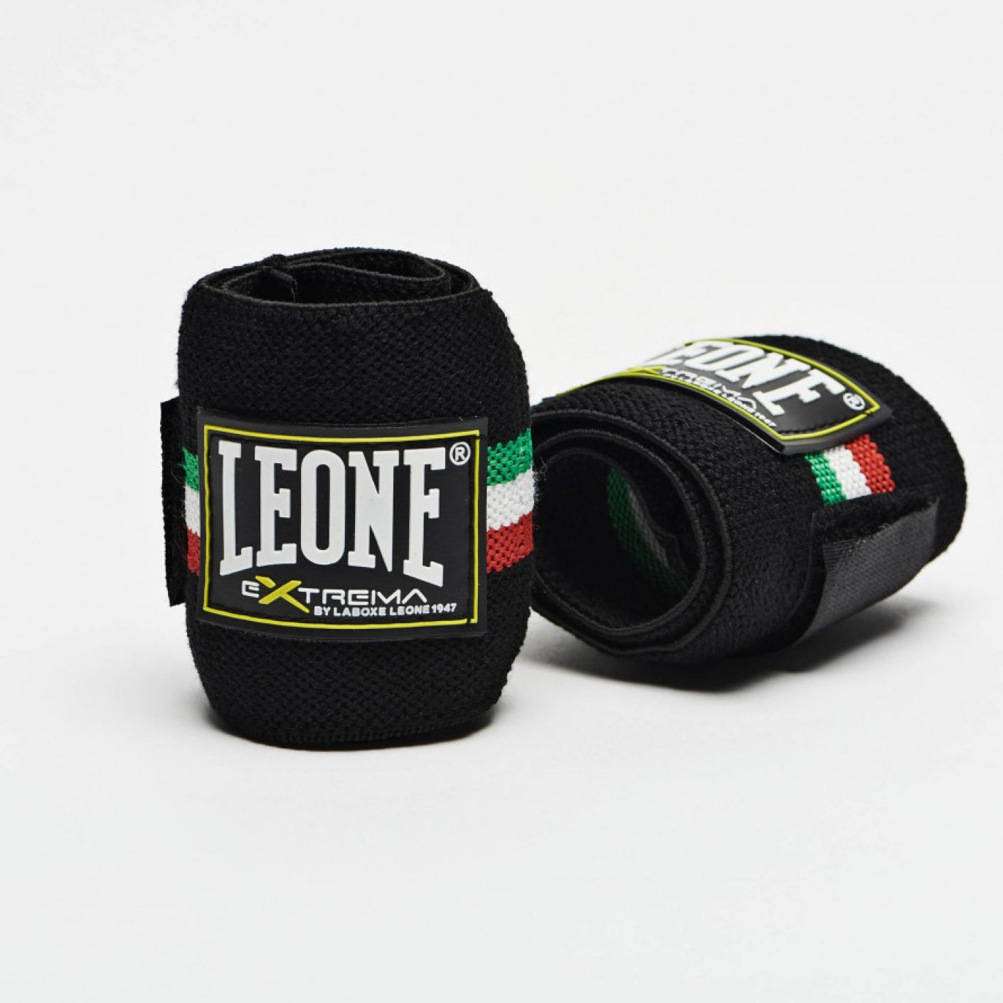 Leone Tricolor Gym Wristbands - Pair