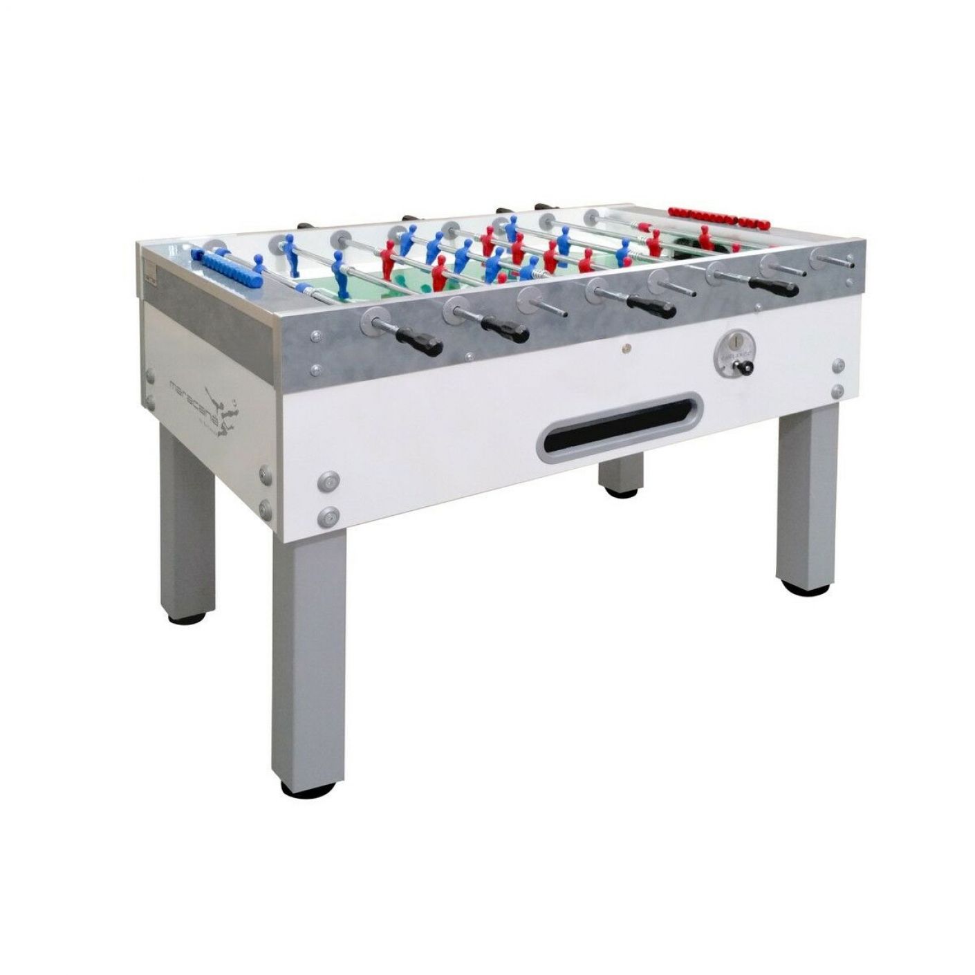 Garlando Soccer Table Maracana WHITE with outgoing temples