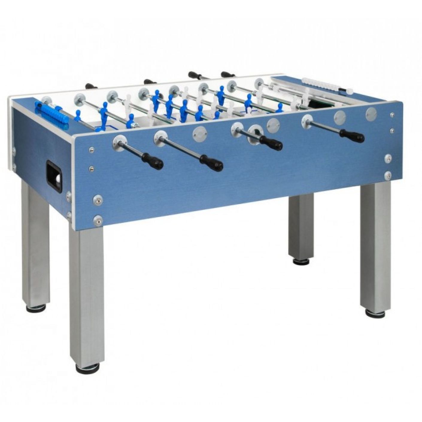 Garlando Football Table G-500 Weatherproof blue with retracting temples