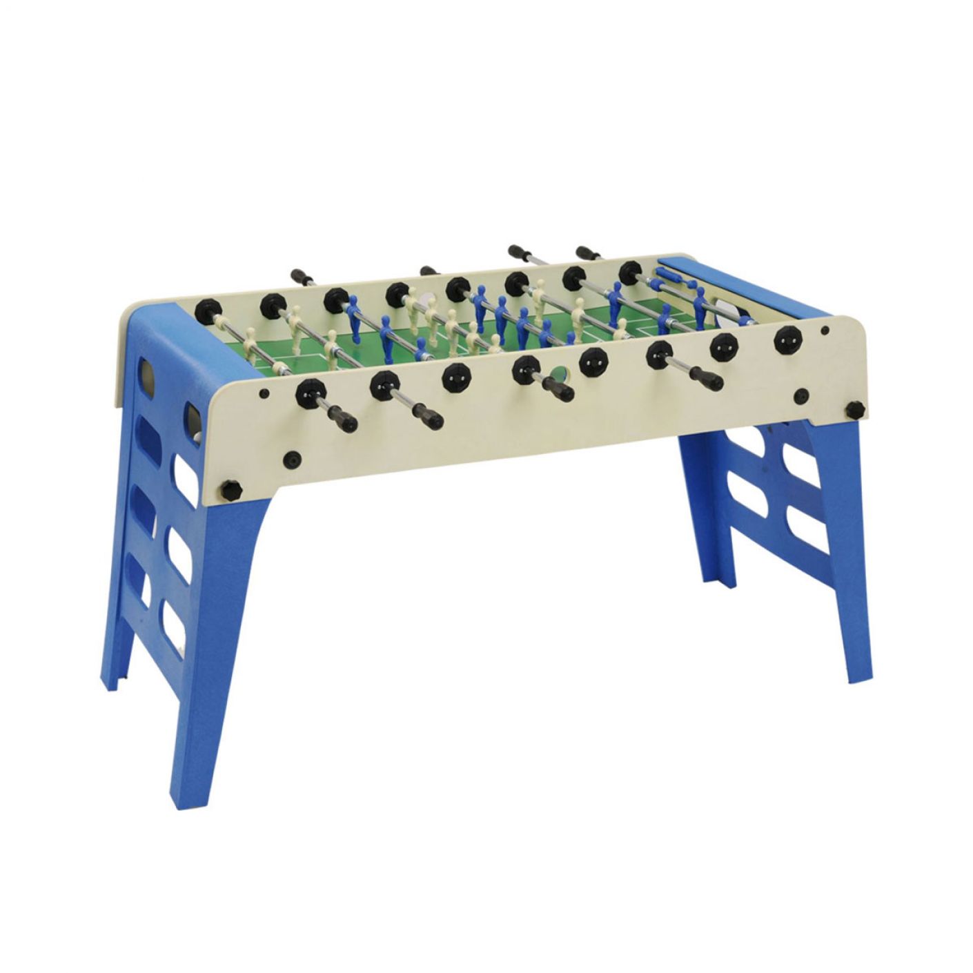 Garlando Football Table Open Air with retracting rods, folding legs