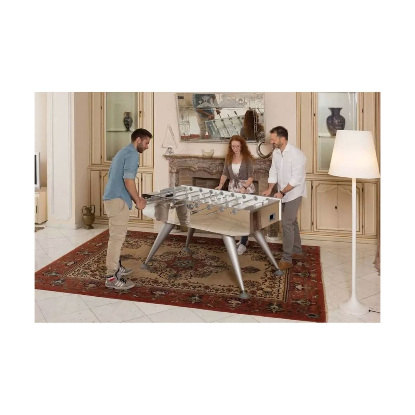 Garlando Soccer Table IMAGE with retracting temples