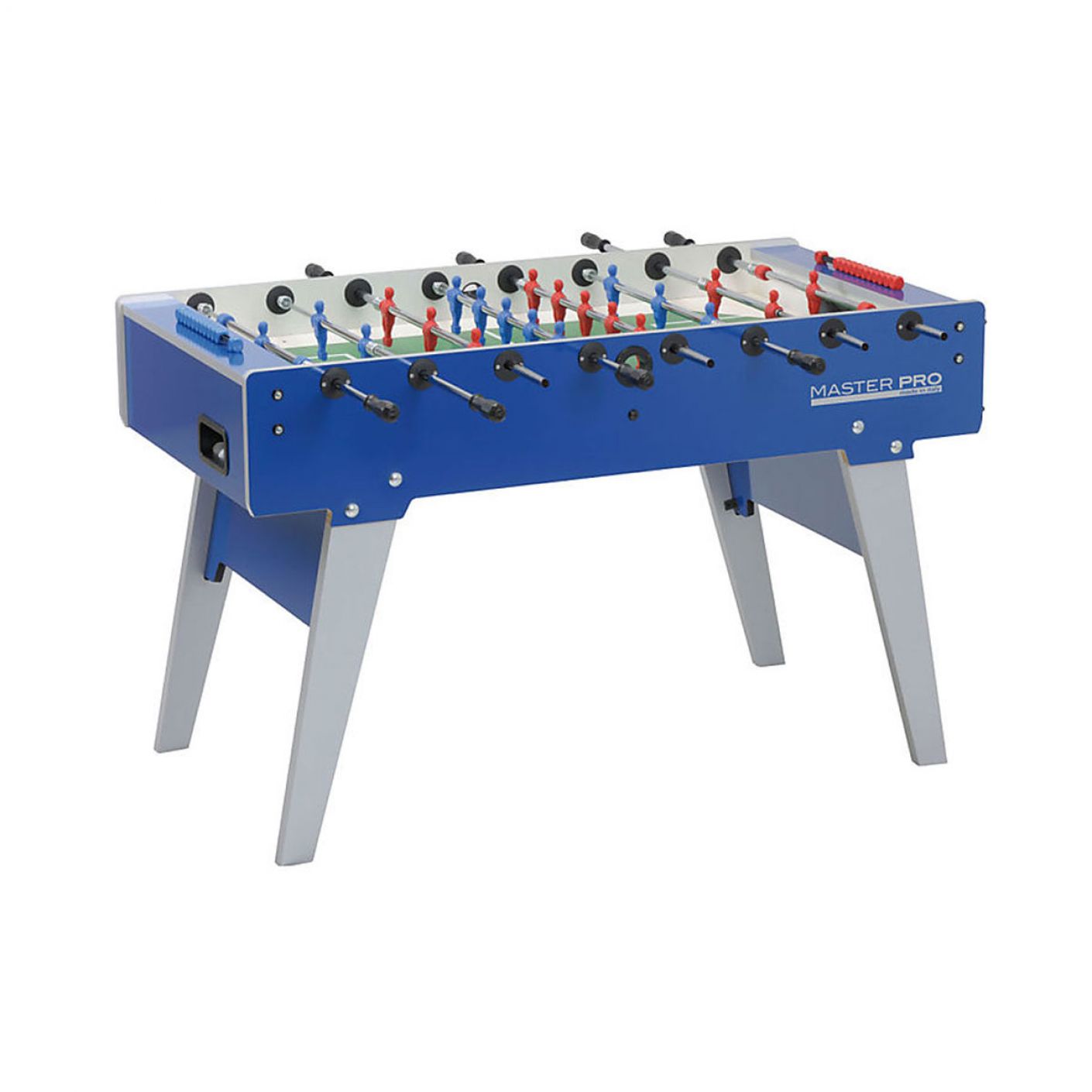 Garlando Football Table Master Pro with outgoing rods, folding legs
