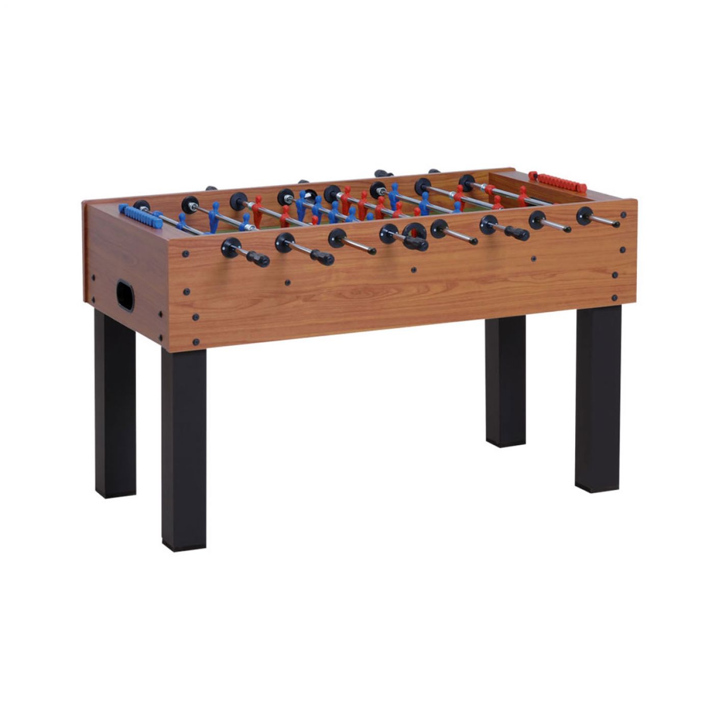 Garlando F-100 cherry table football with outgoing temples