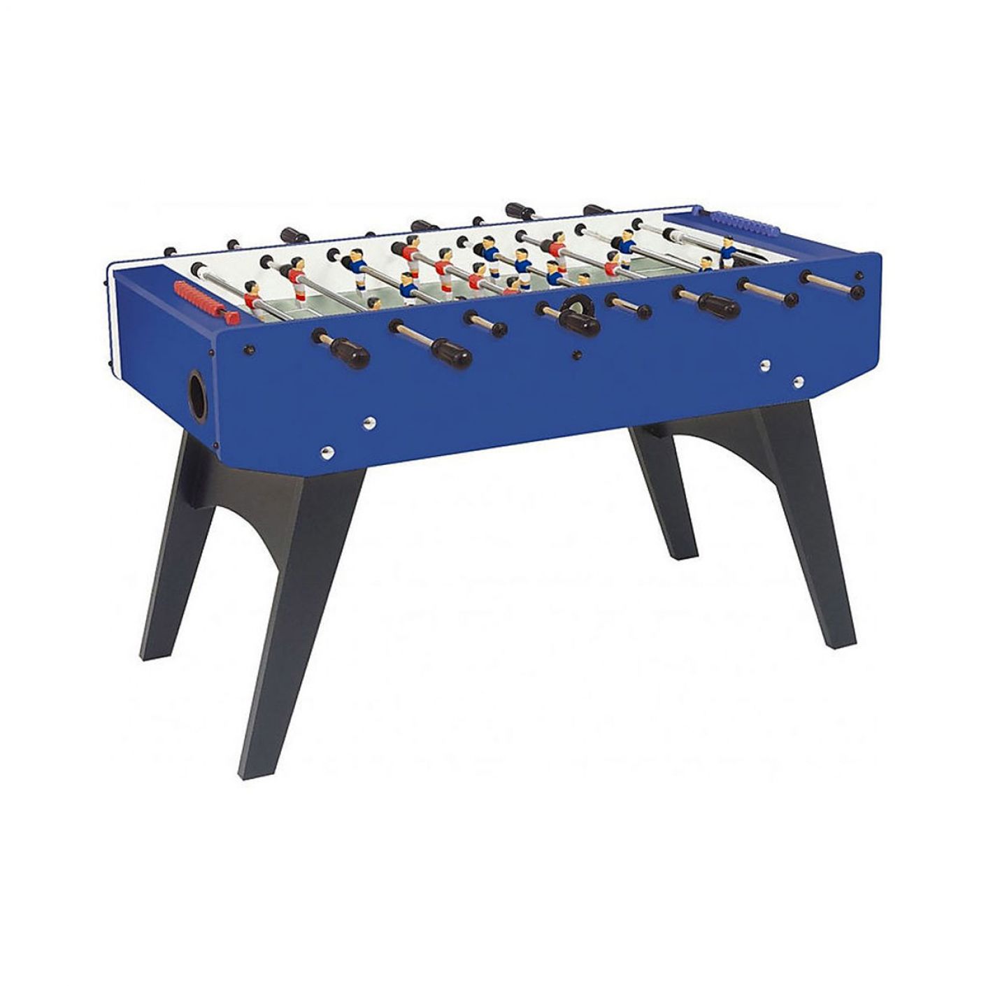Garlando Football Table F-20 blue with outgoing rods, folding legs