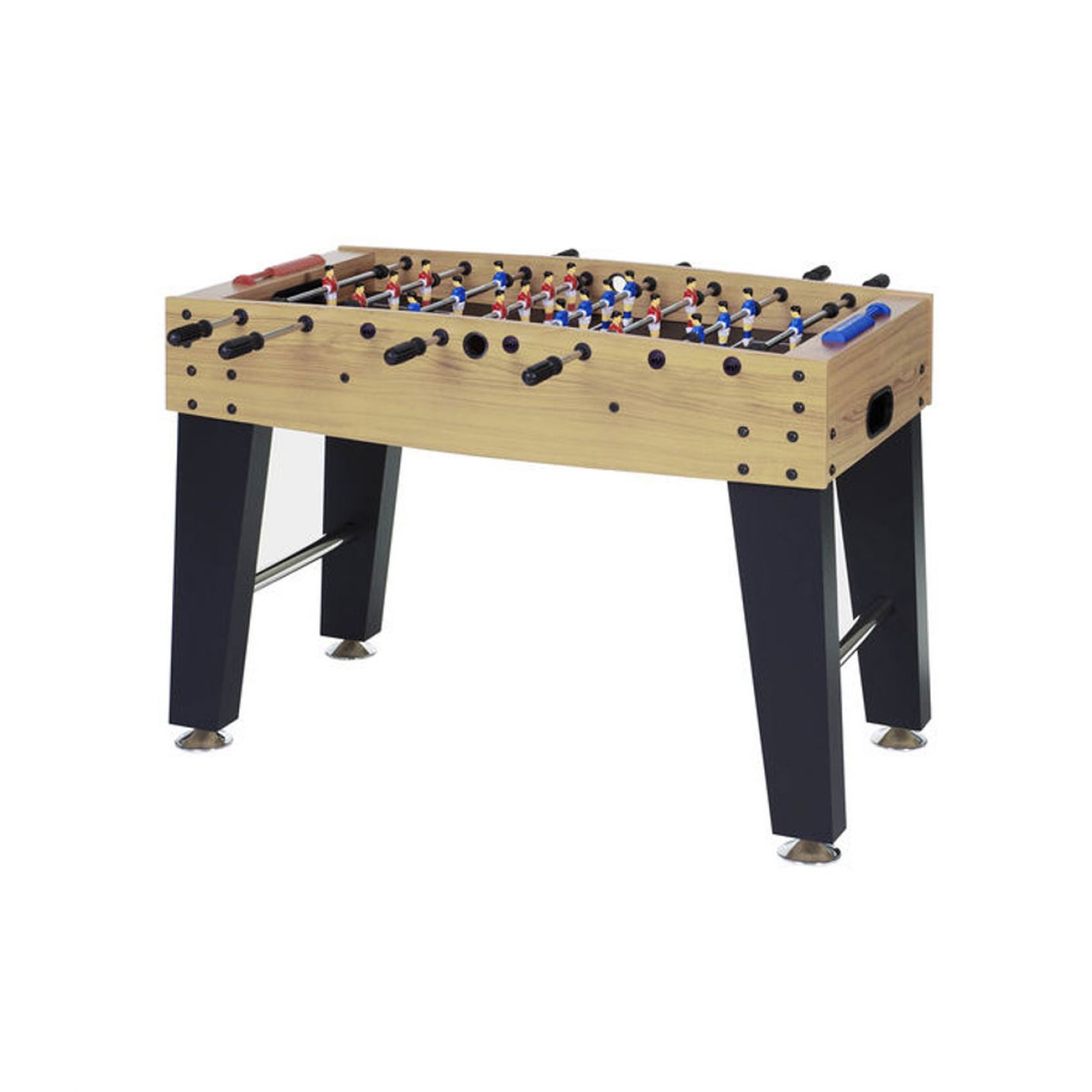 Garlando F-3 table football maple with retracting rods