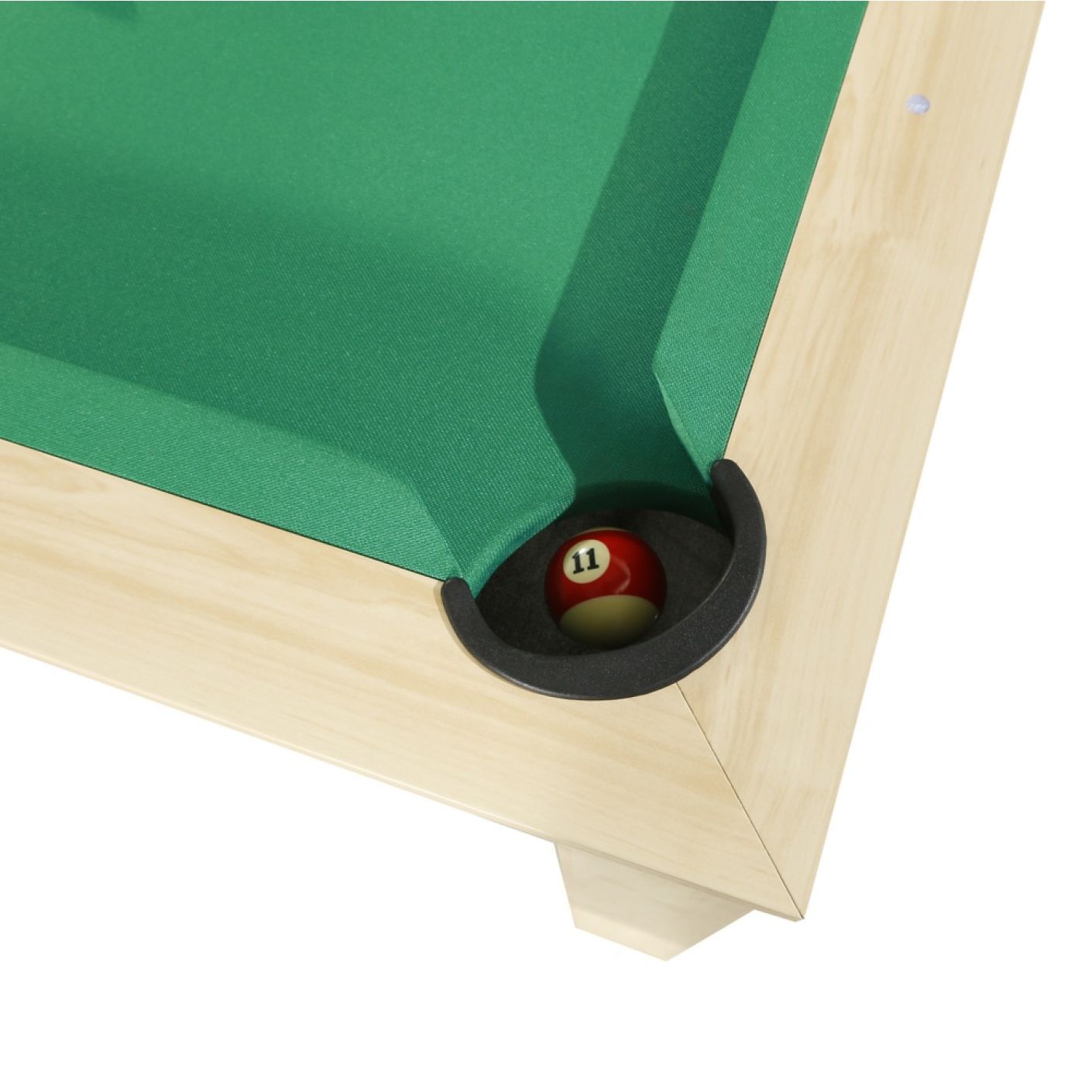 Garlando Biliardo Miami Betulla  piano gioco in mdf 200x100 con piane di copertura