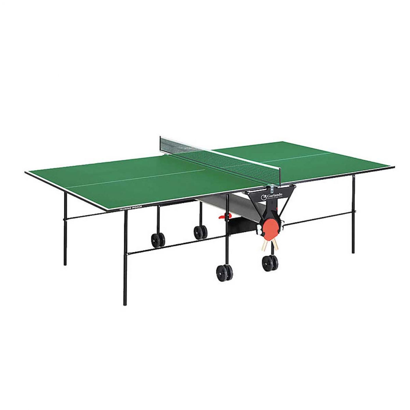 Garlando Tavolo da Ping Pong Training Indoor con ruote per interno