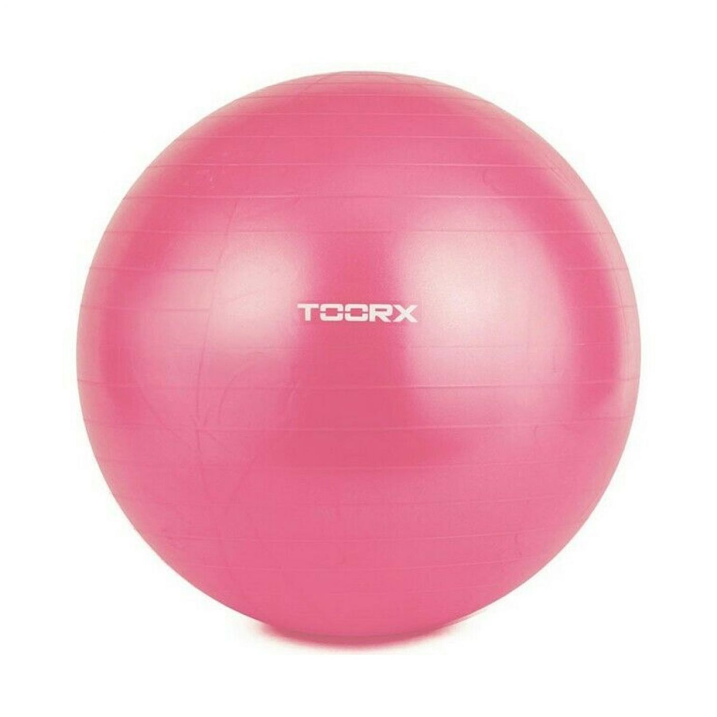 Toorx Gymnastikball Ø 55 cm. Fuchsia-Pumpe im Lieferumfang enthalten