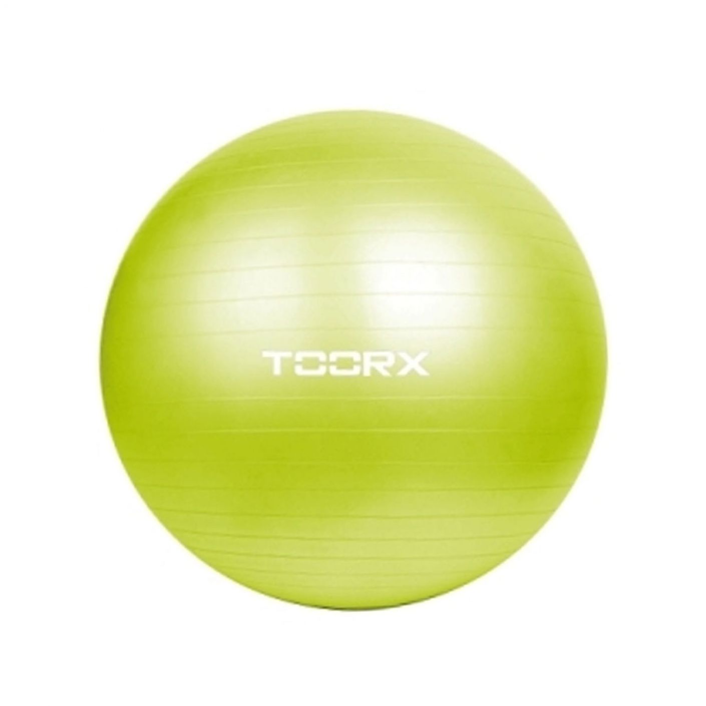 Toorx Gymnastikball Ø 65 cm. Limettengrüne Pumpe im Lieferumfang enthalten