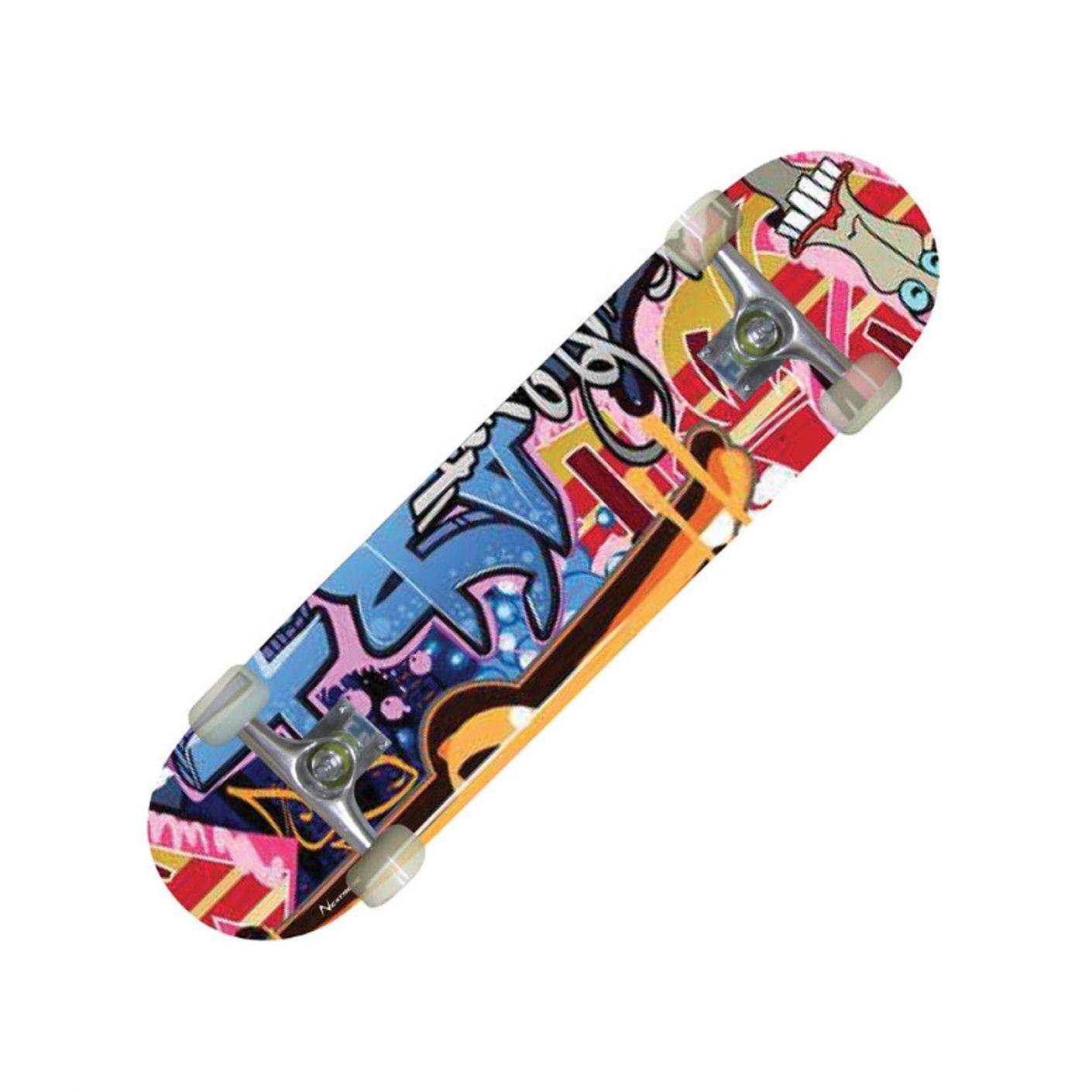 Garlando Skateboard Street Pro mit Graffiti