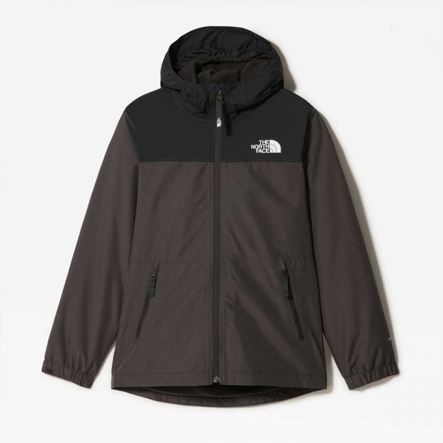 The North Face Kids Warm Storm Jacket Black-Gray