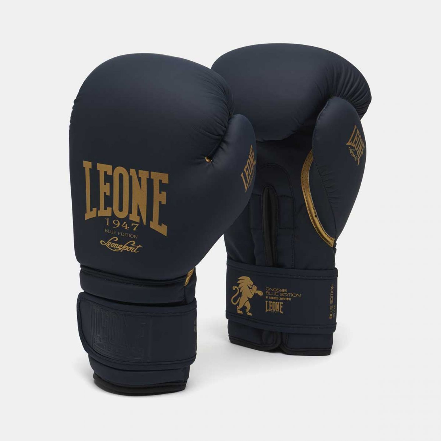 Leone Boxing Gloves Blue Edition