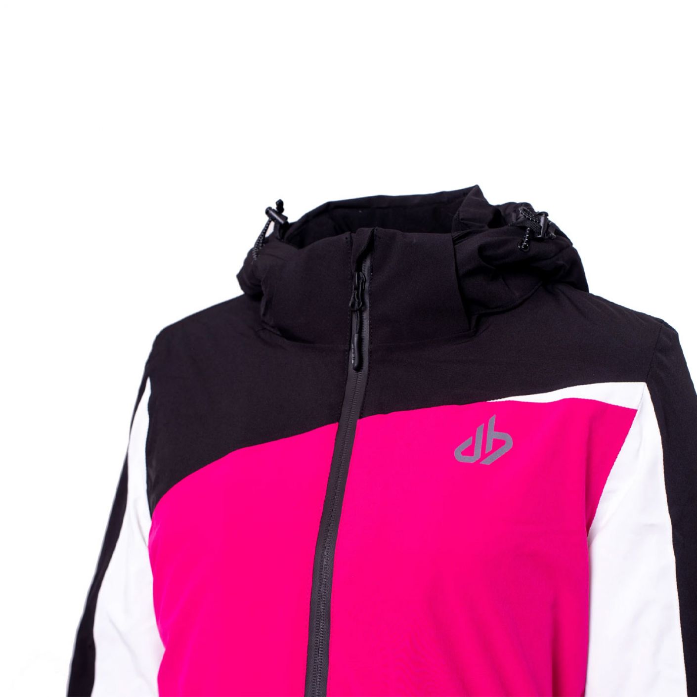 Dubin Ski Jacket Montea Black-Pink for Woman