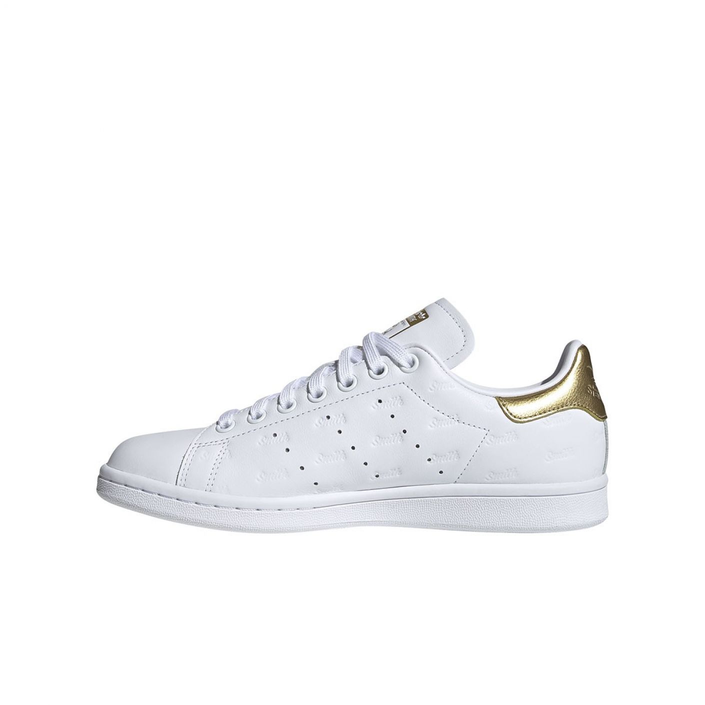 Adidas Stan Smith Textured White-Gold for Women