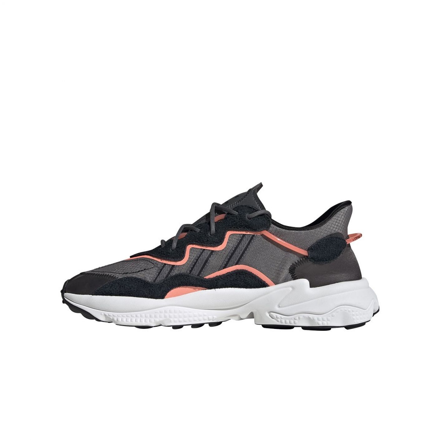 Adidas Ozweego Schwarz Grau Six Signal Coral Herren