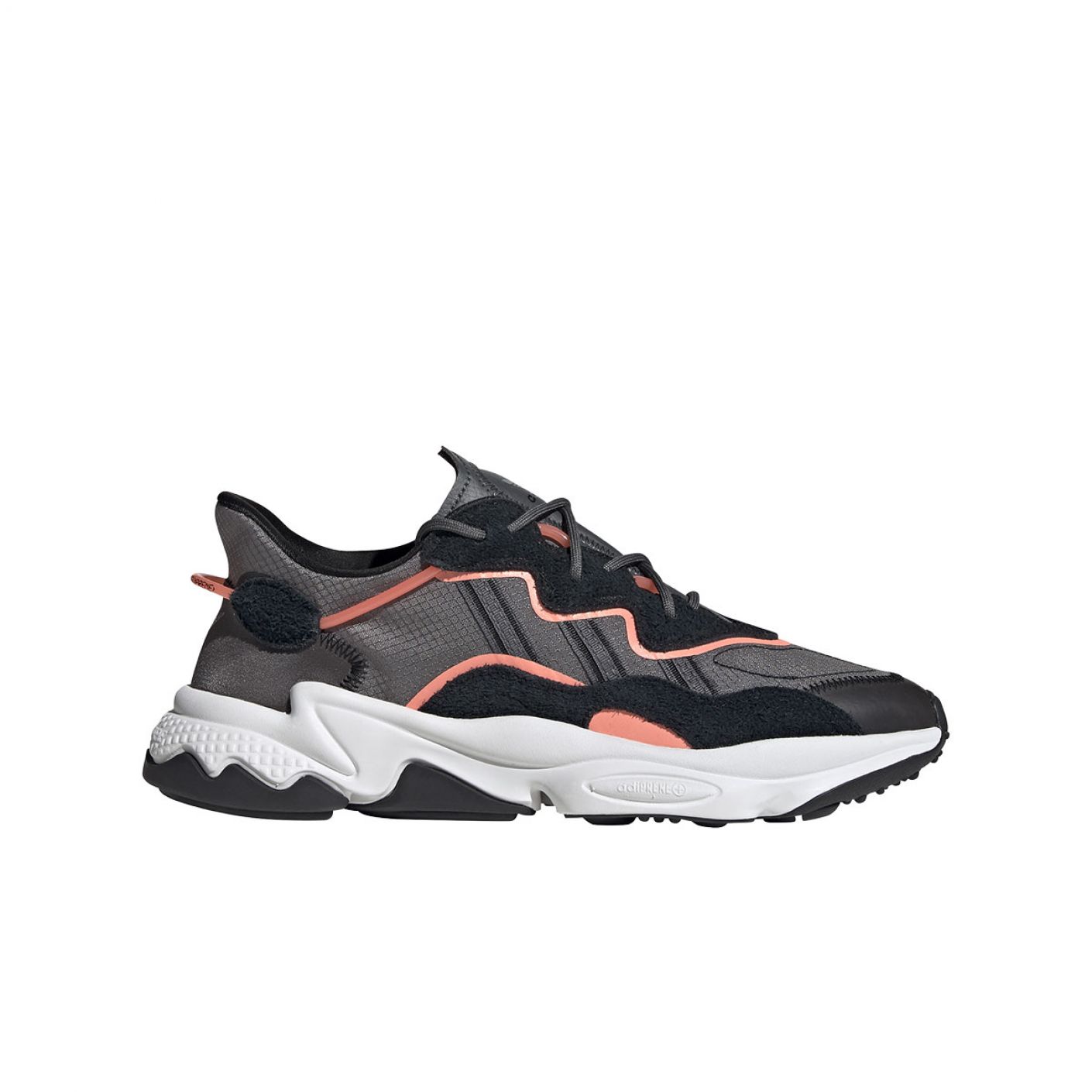 Adidas Ozweego Schwarz Grau Six Signal Coral Herren