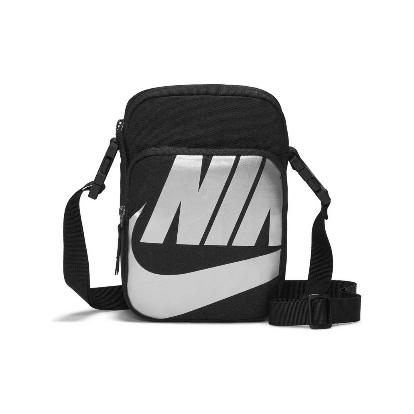 Nike Heritage Smit Black Big Logo Bag