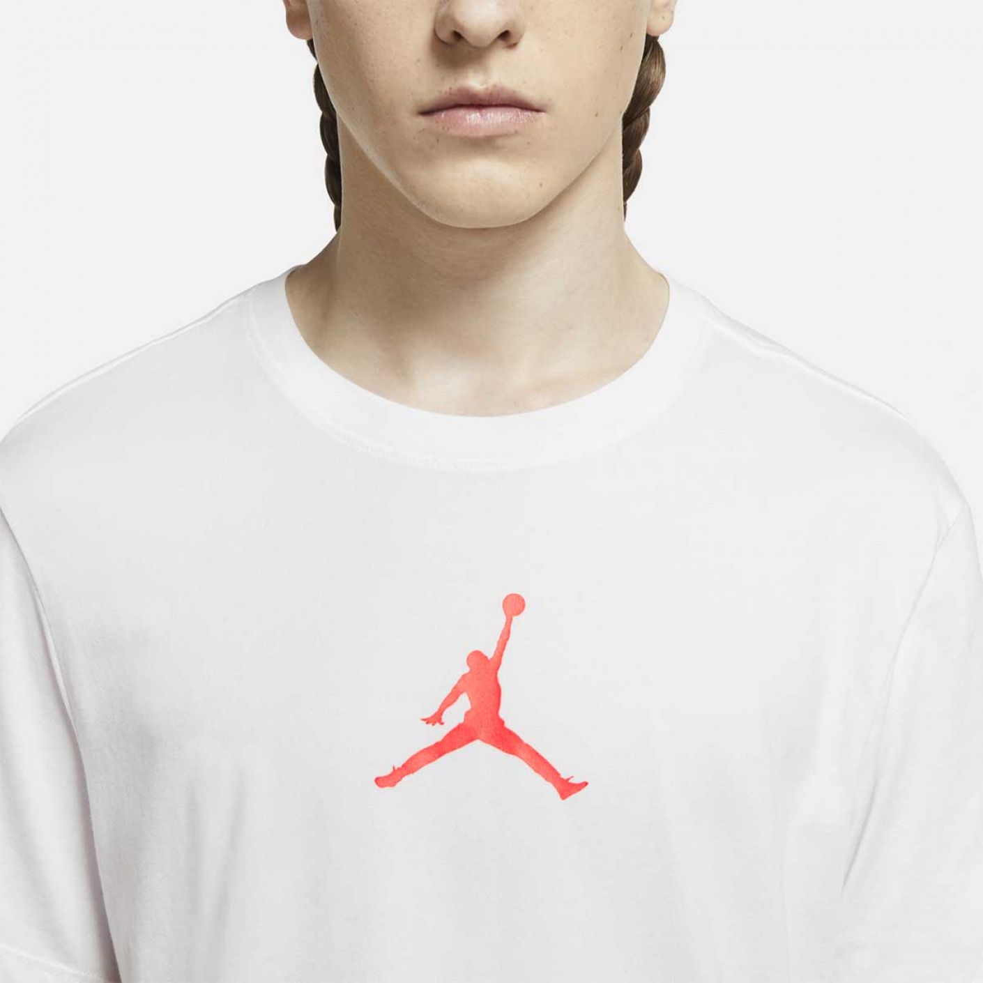 Nike Jordan Jumpman dfct Crew White T-shirt for Men