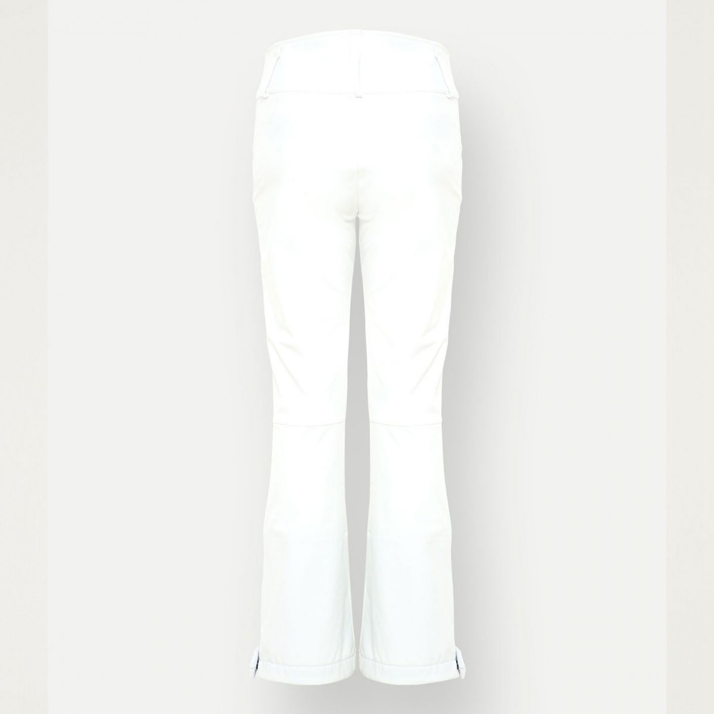 Colmar Women's Softshell Ski Pants with Gaiter White