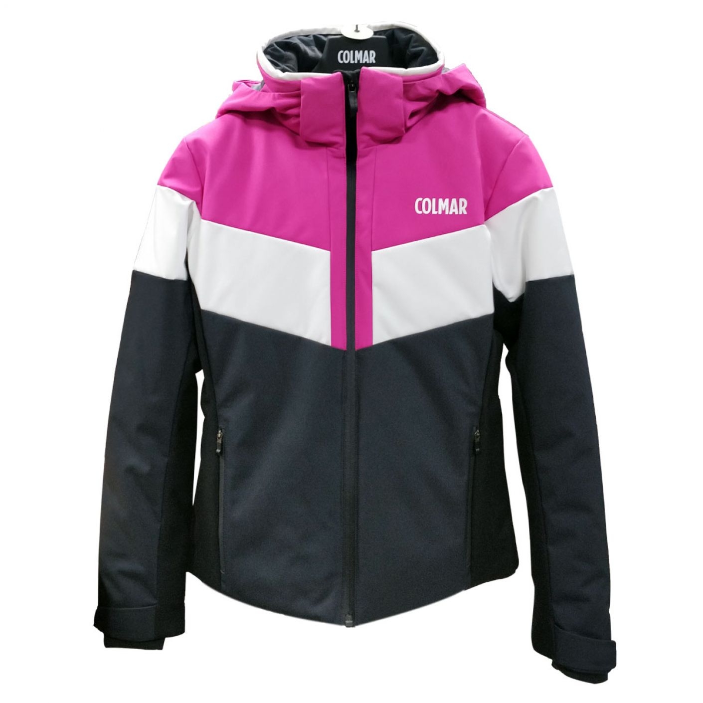 Colmar Girl's Colorblock Ski Suit 12-16 Years Pink-Black