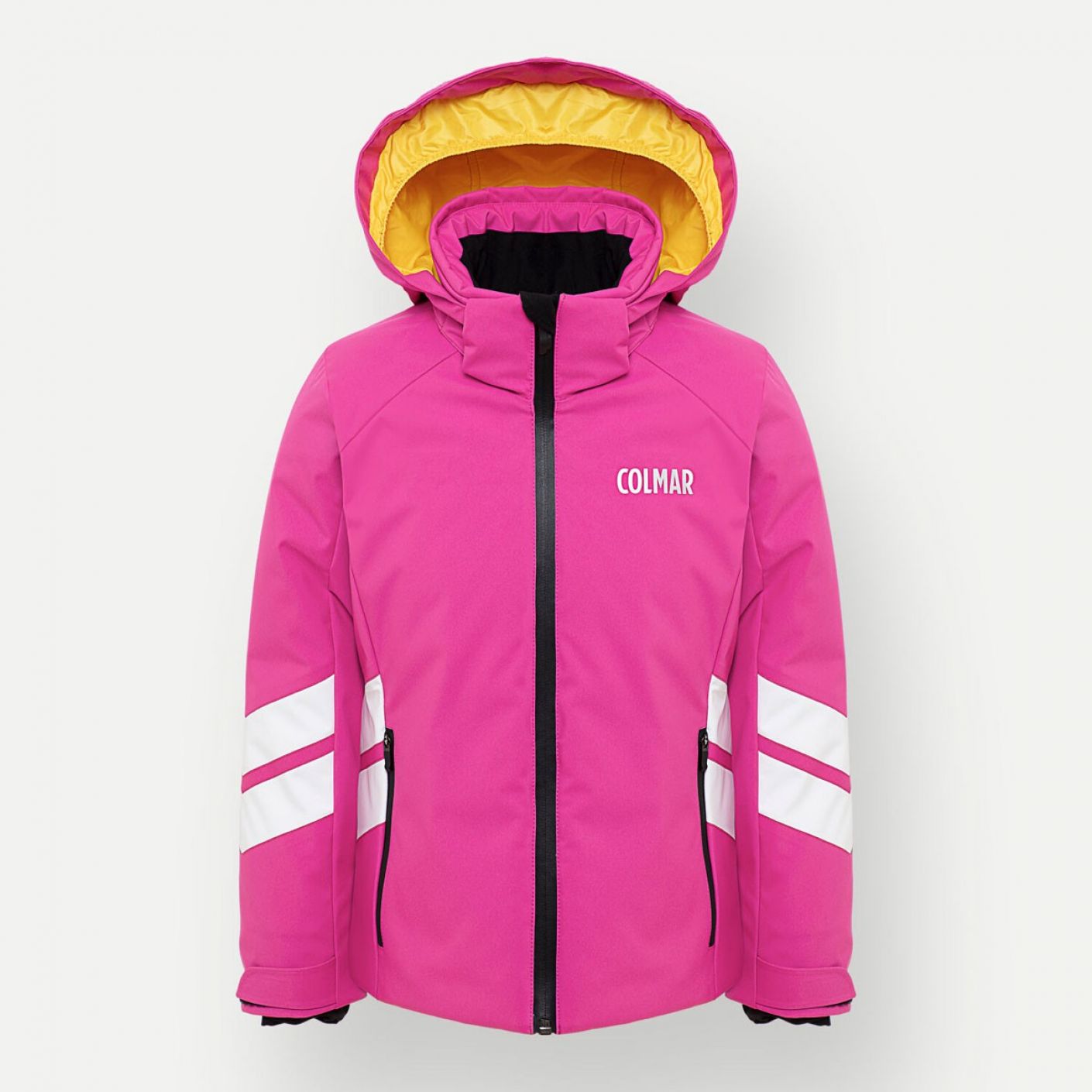 Colmar Girl Ski Suit with Race Pink details