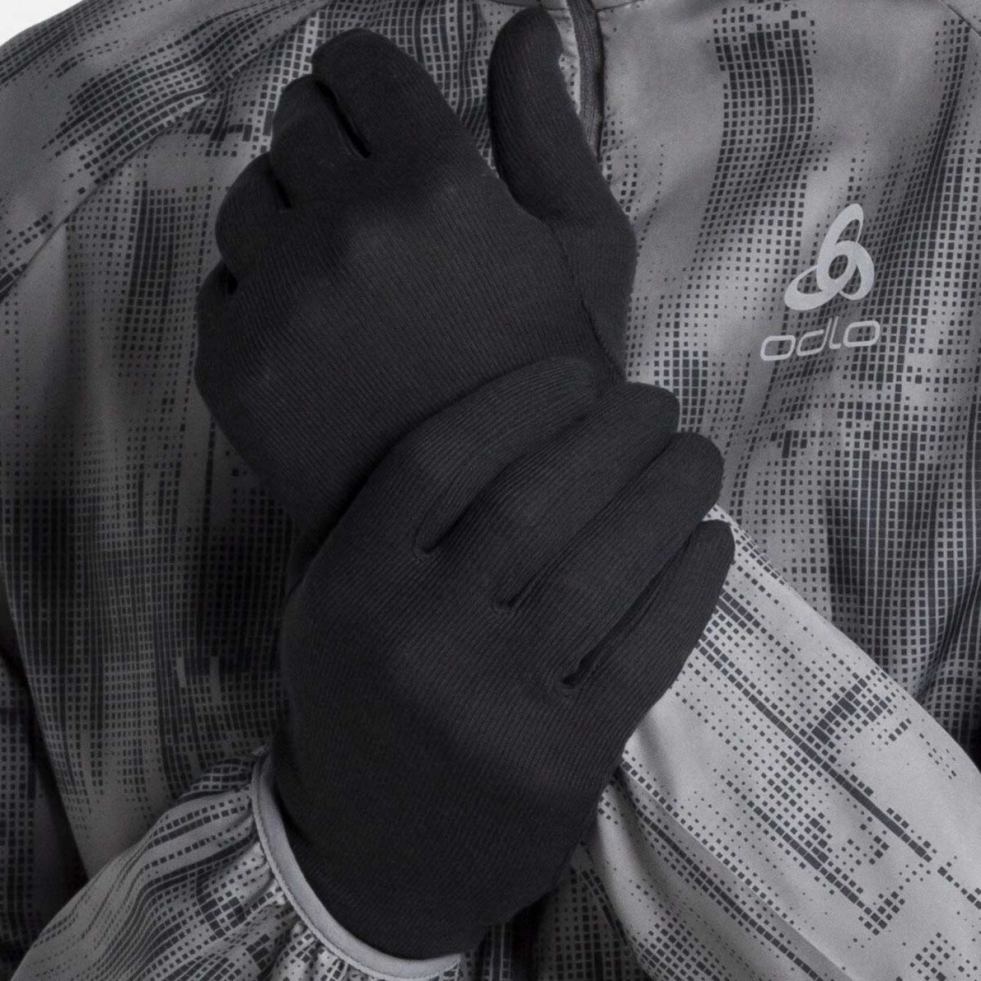 Odlo Men's Black Warm Gloves