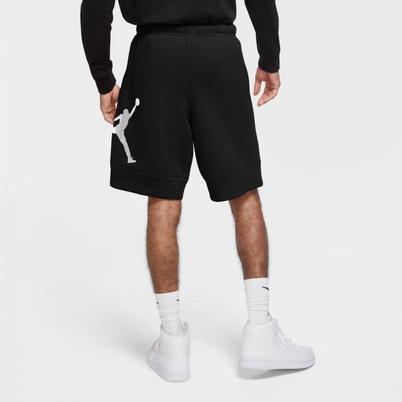 Nike Bermuda Man Jordan Jumpman Air Fleece Black
