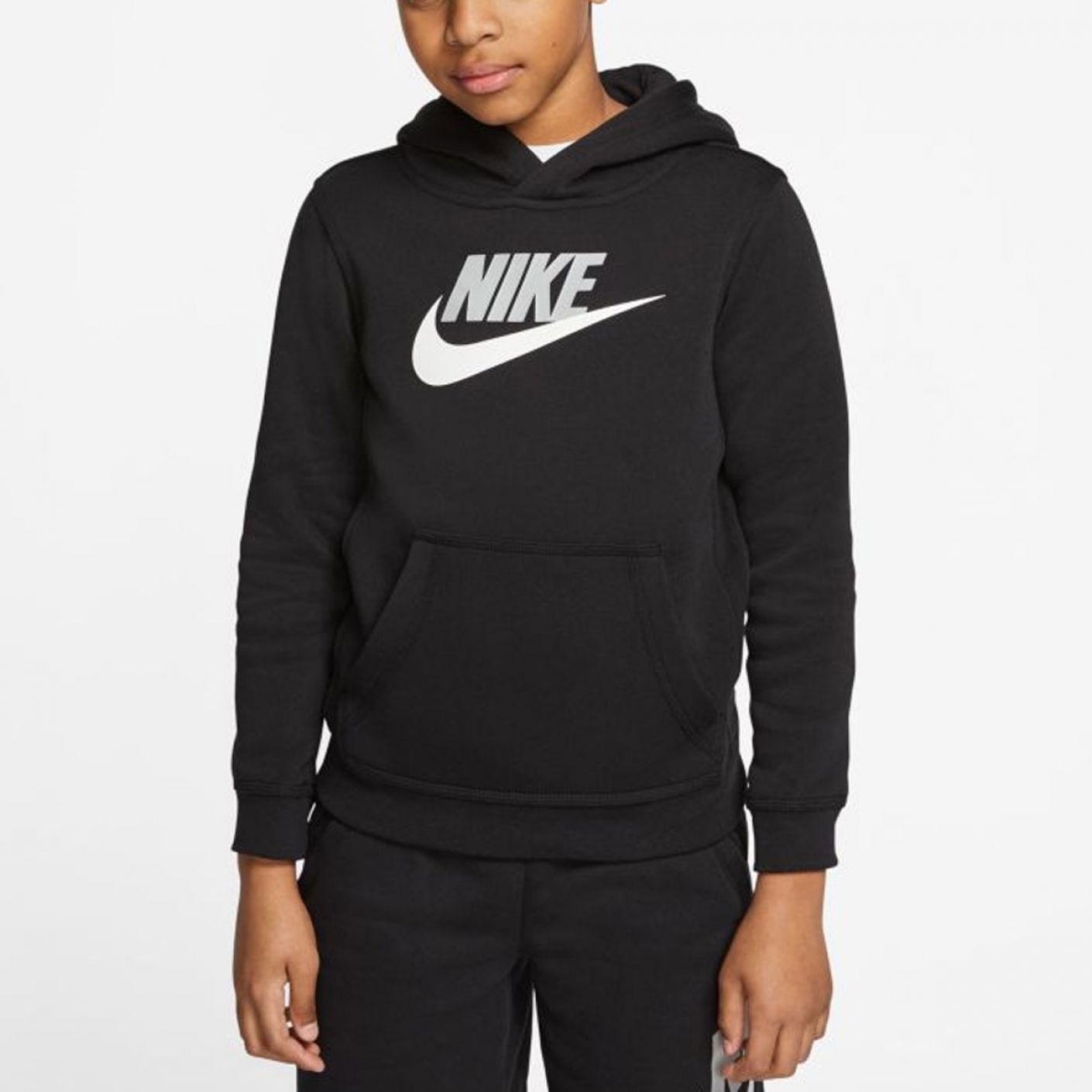 Nike Sportswear Club Fleece Black da Bambino