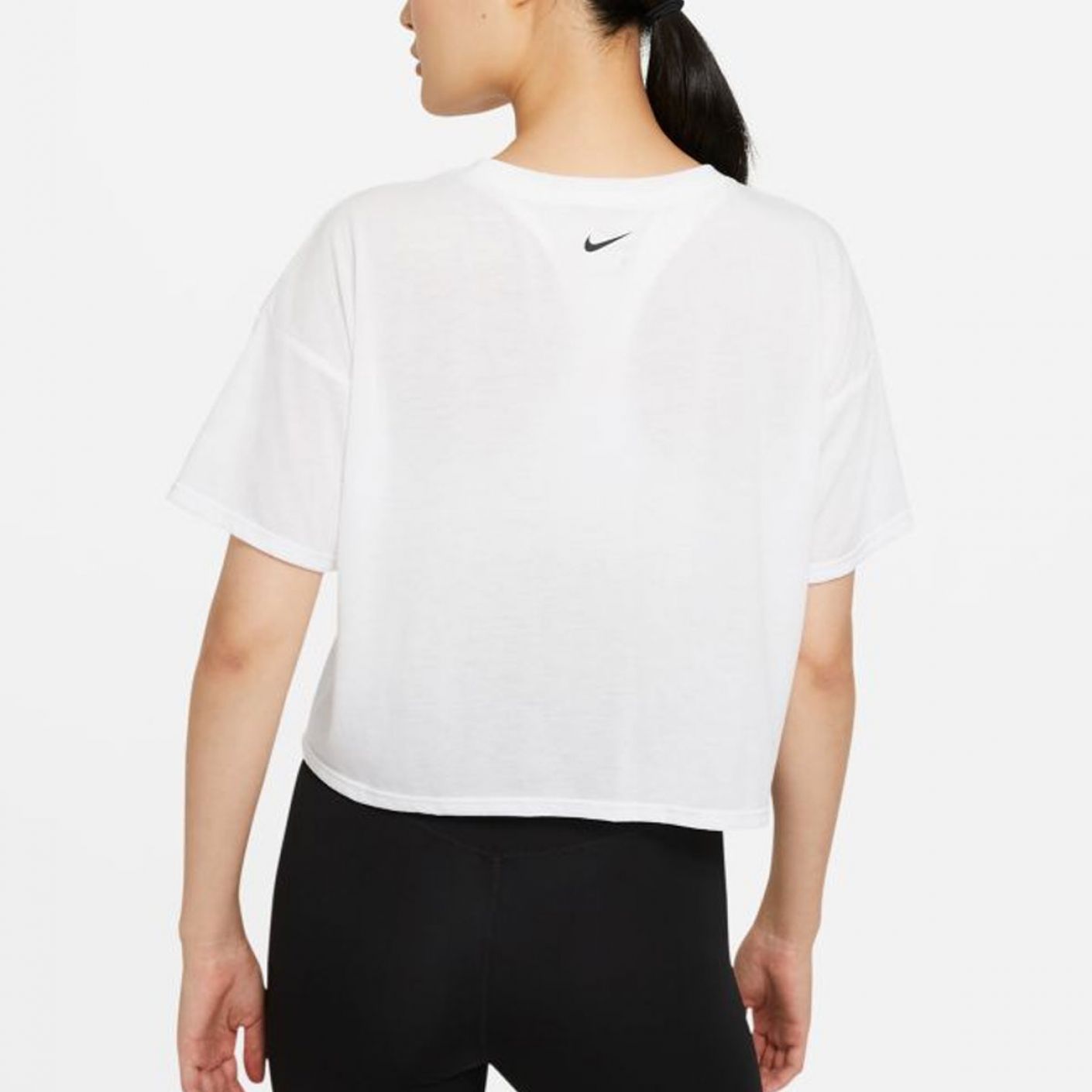 Nike T-shirt Dri-Fit White da Donna