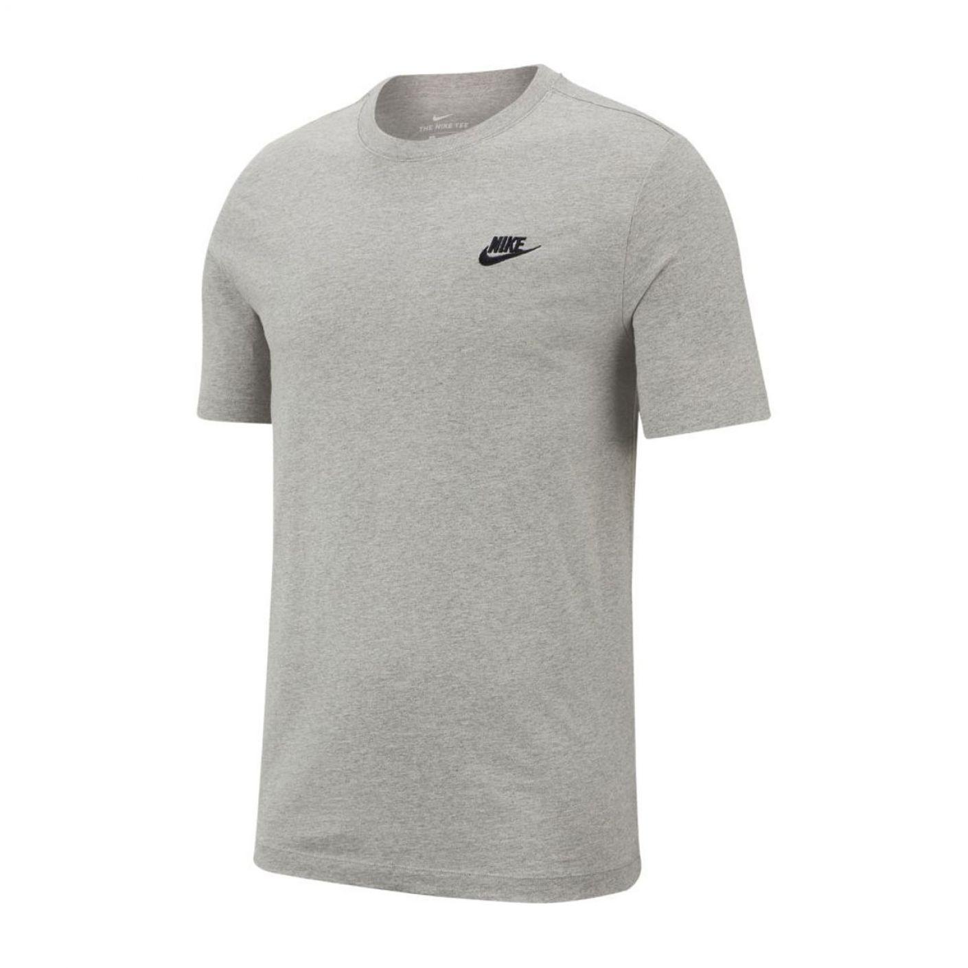 Nike T-shirt Sportswear Club Gray Heather Black