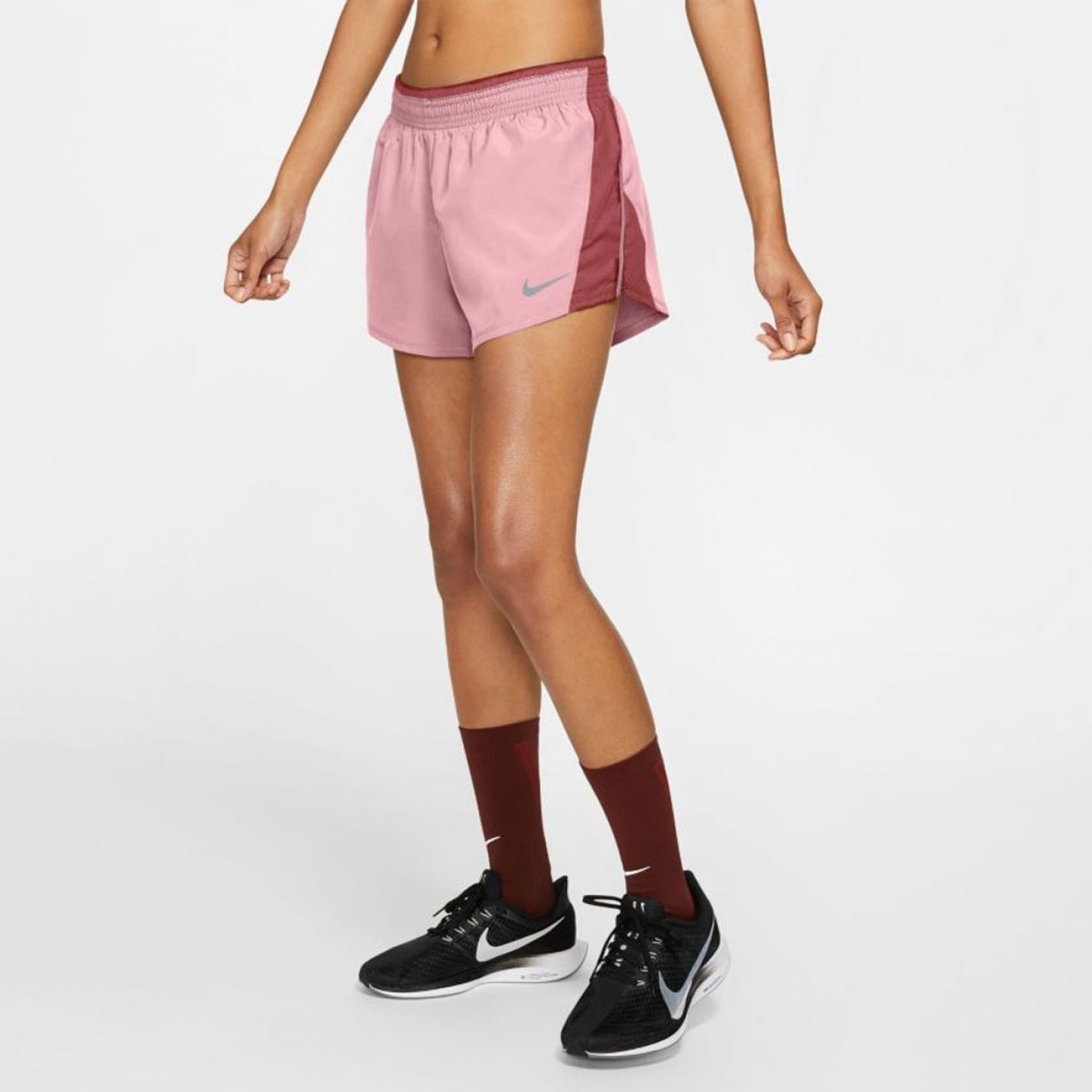 Nike Pantaloncino Running Rosa da Donna