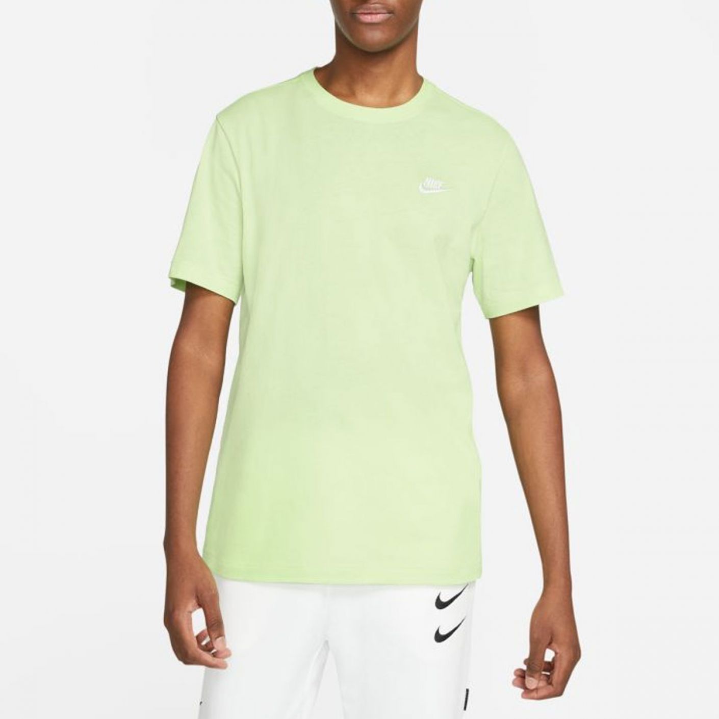 Nike T-shirt Sportswear Club Liquid Lime White
