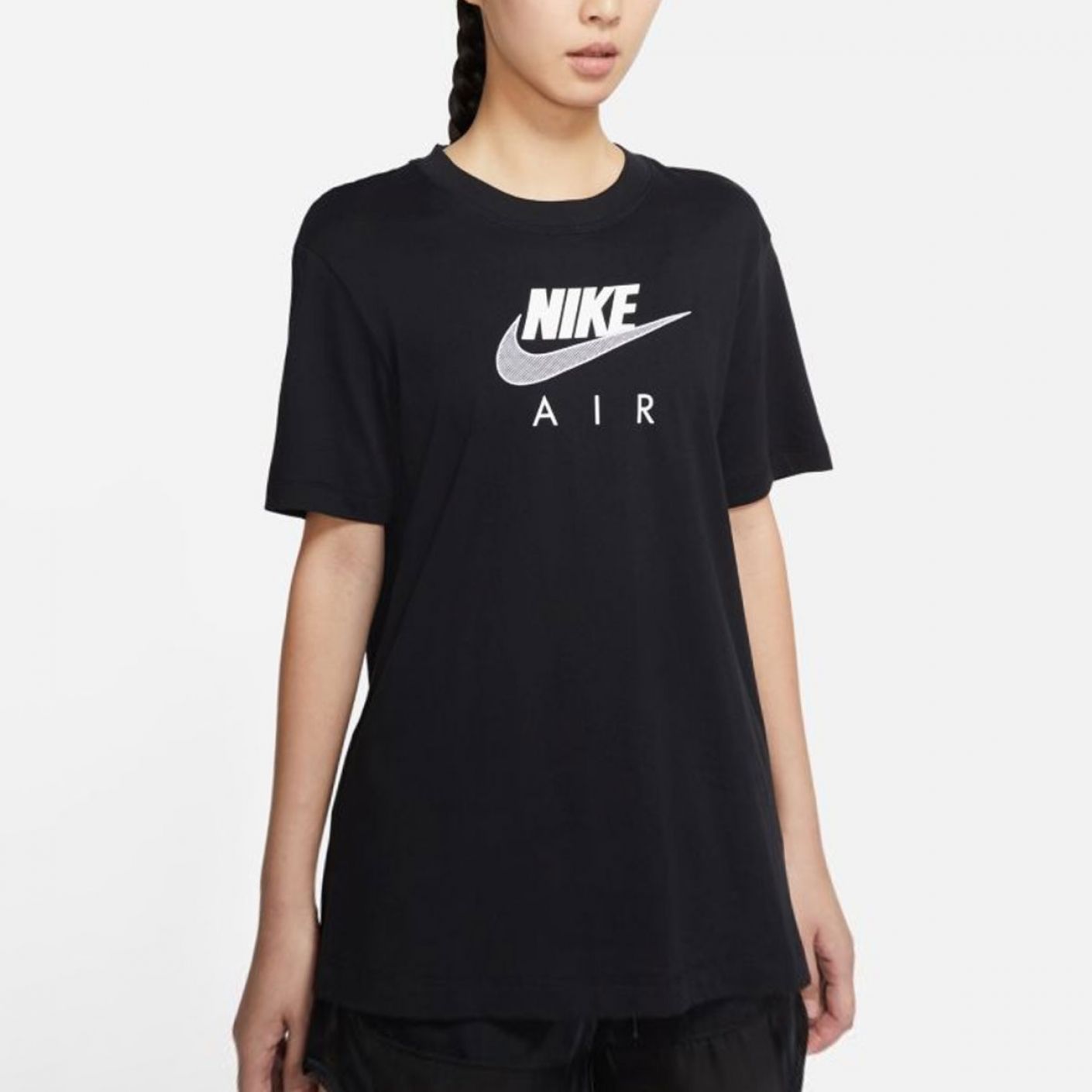 Nike T-shirt Air Tee Black da Donna