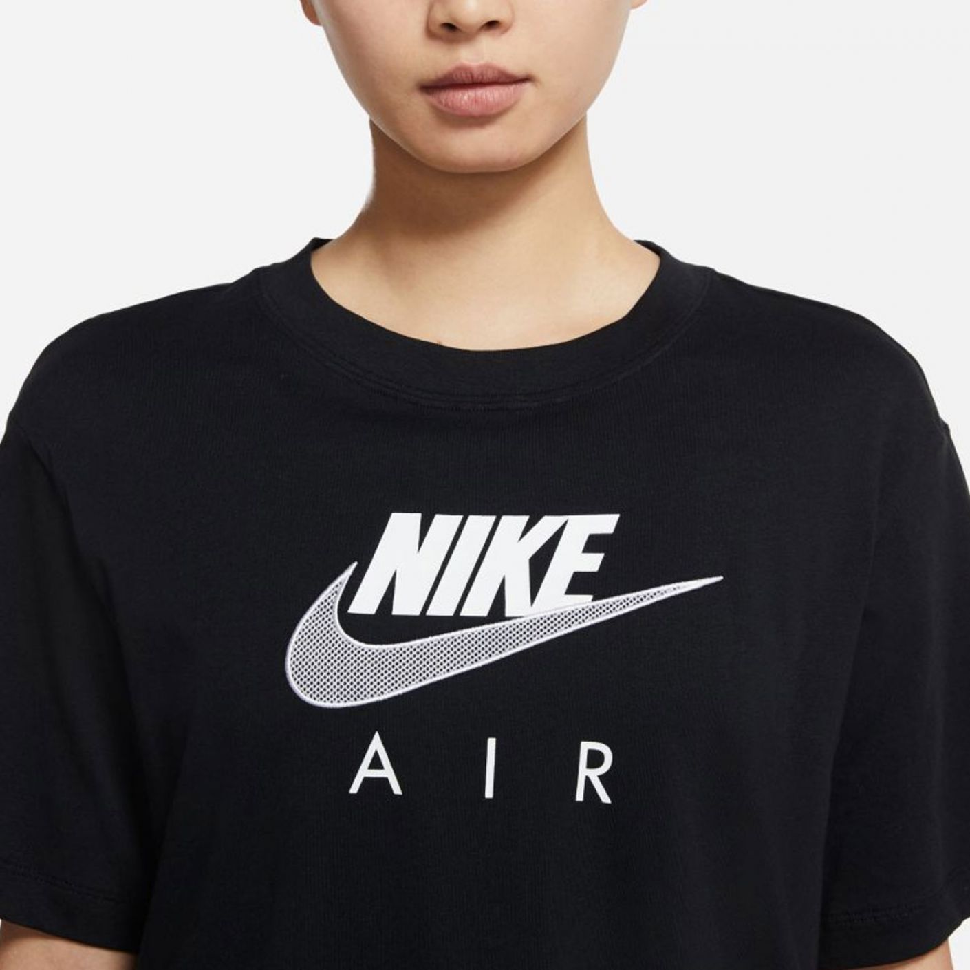 Nike T-shirt Air Tee Black da Donna