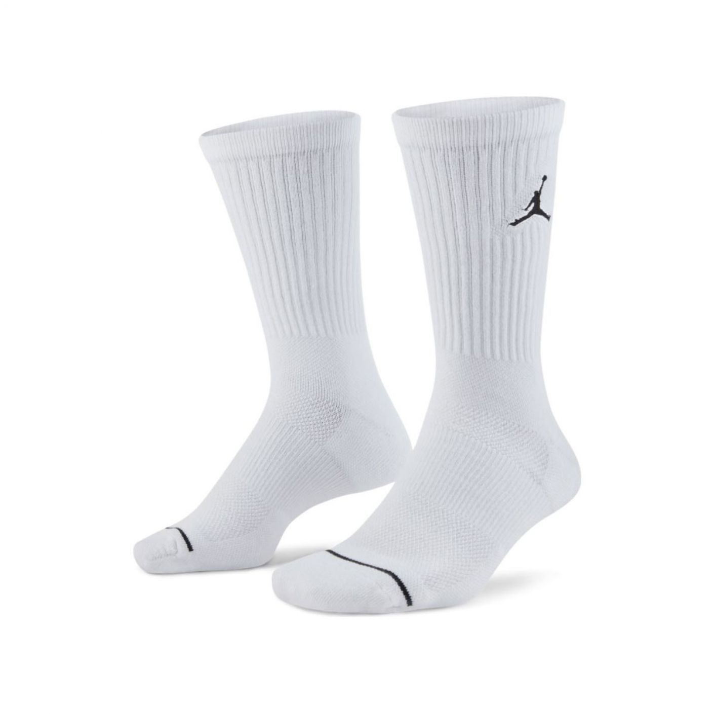 Nike Jordan Unisex Jordan Jumpman Crew White Socks 3pcs