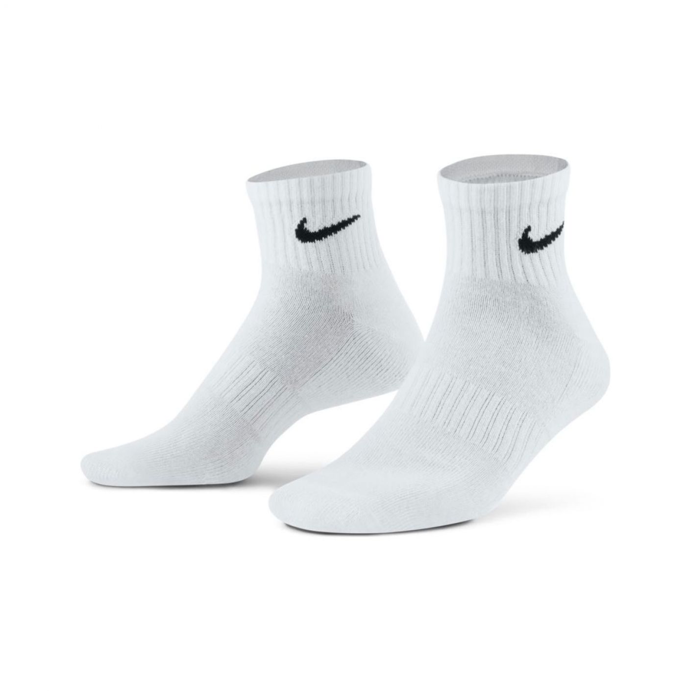 Nike Everyday Cushion Ankle Socks, Weiß, 3er-Pack