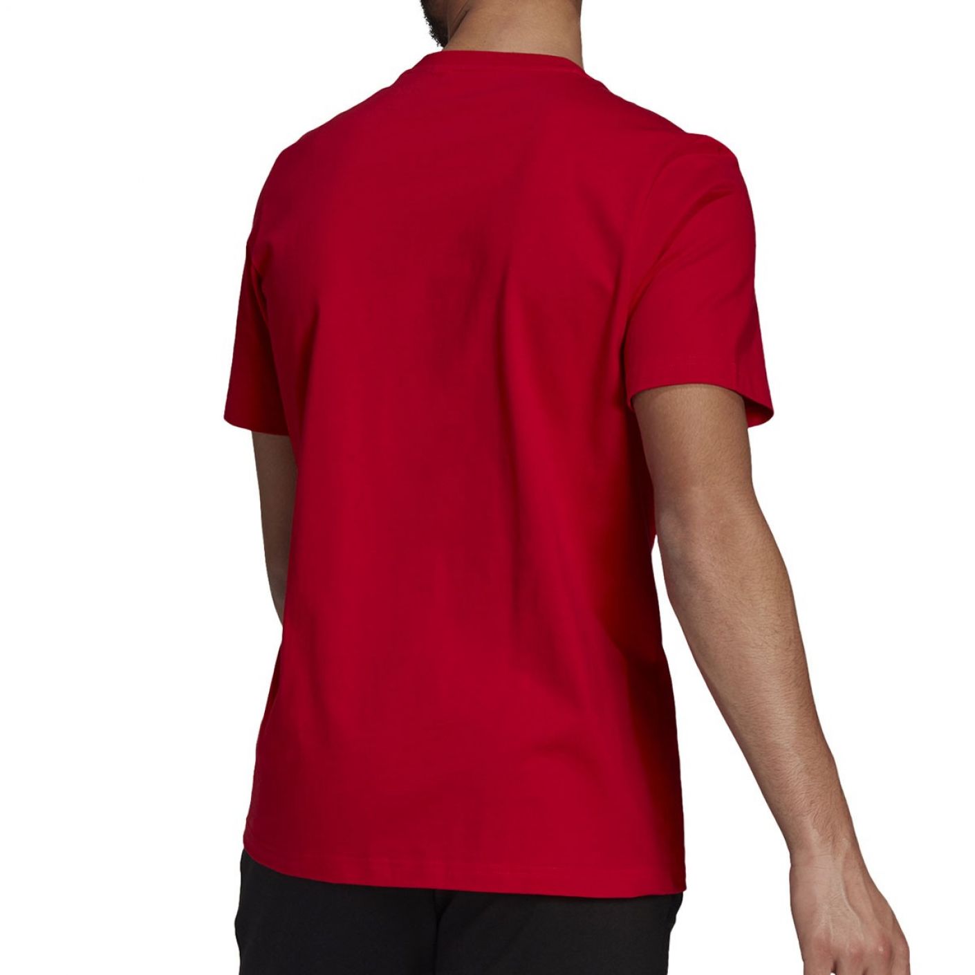 Adidas T-shirt Essentials Big Logo Rossa