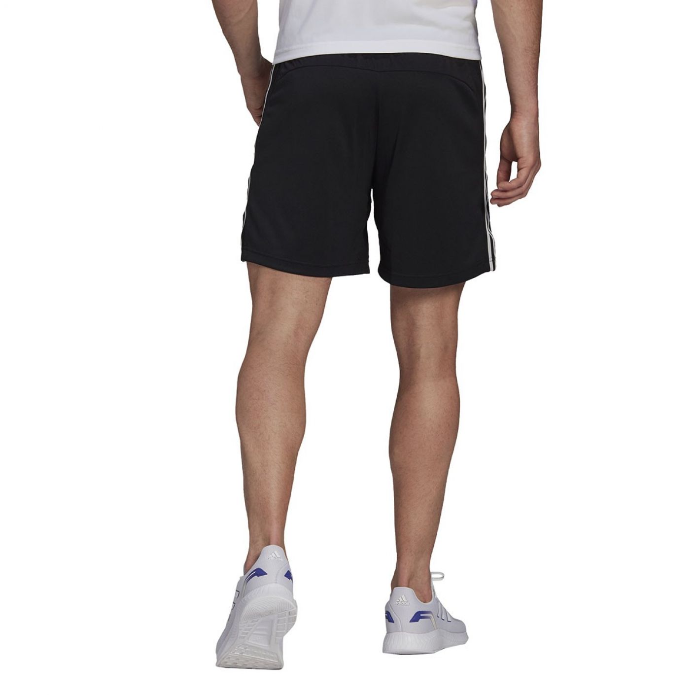 Adidas Short 3-Stripes D2M Black White