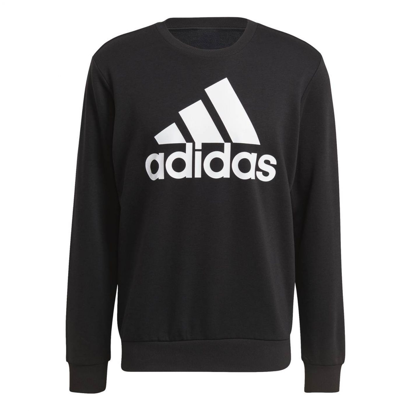 Adidas Felpa Essentials Big Logo Black da Uomo