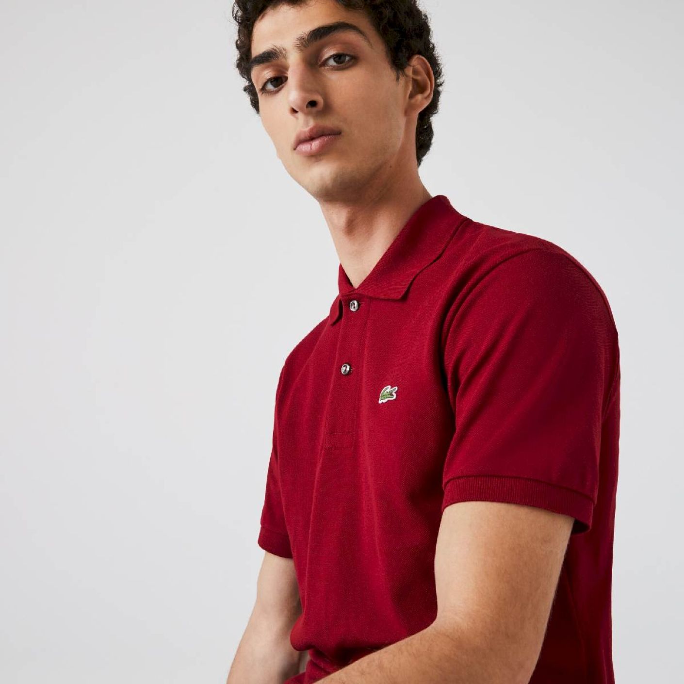 Lacoste Polo 1212 Bordeaux-476 da Uomo