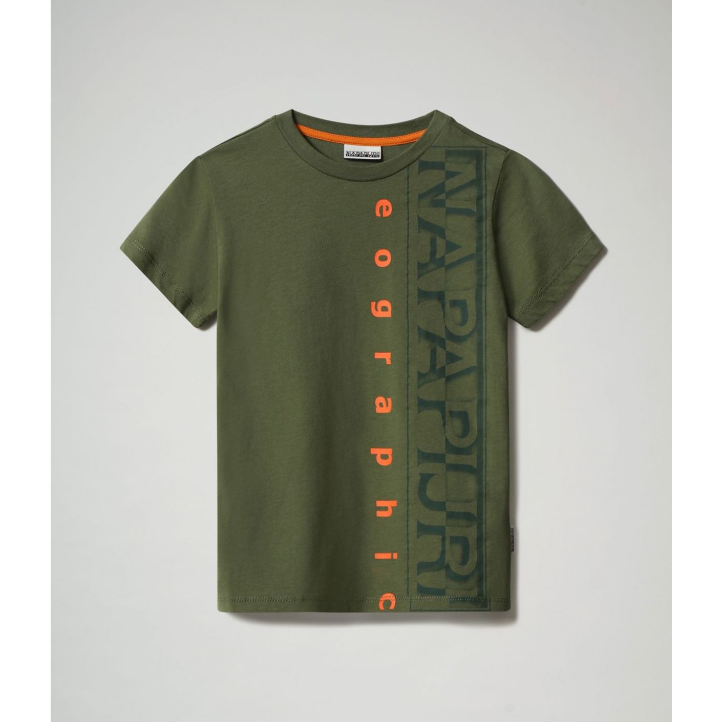 Napapijri Sadyr Logo Green Cypress T-shirt for Kids